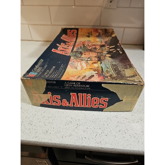 Axis & Allies Spring 1942 World At War Milton Bradley Gamemaster Series 1984 - Picture 9 of 16